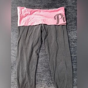 VS Pink Yoga Leggings